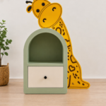 Giraffe Shaped Kids Storage Cabinet